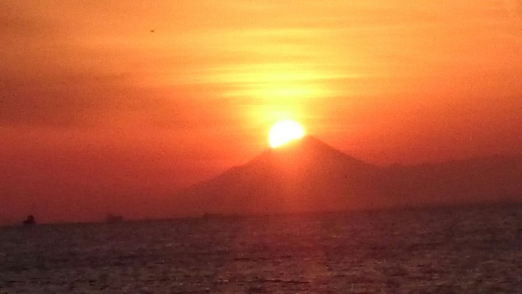 富士山夕景　1425116590810